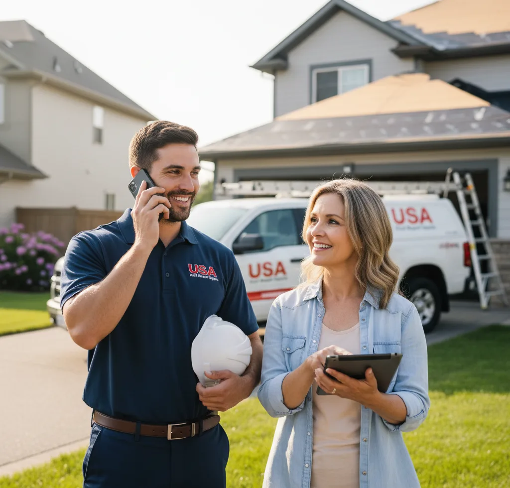 USA Roof Repair Experts customer support in Hurleyville